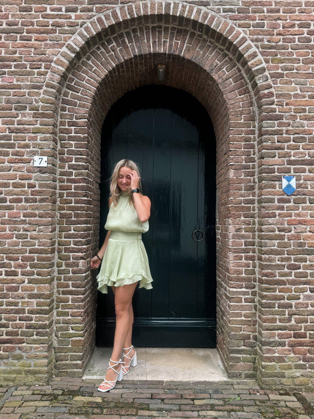 Elin Dress - soft green