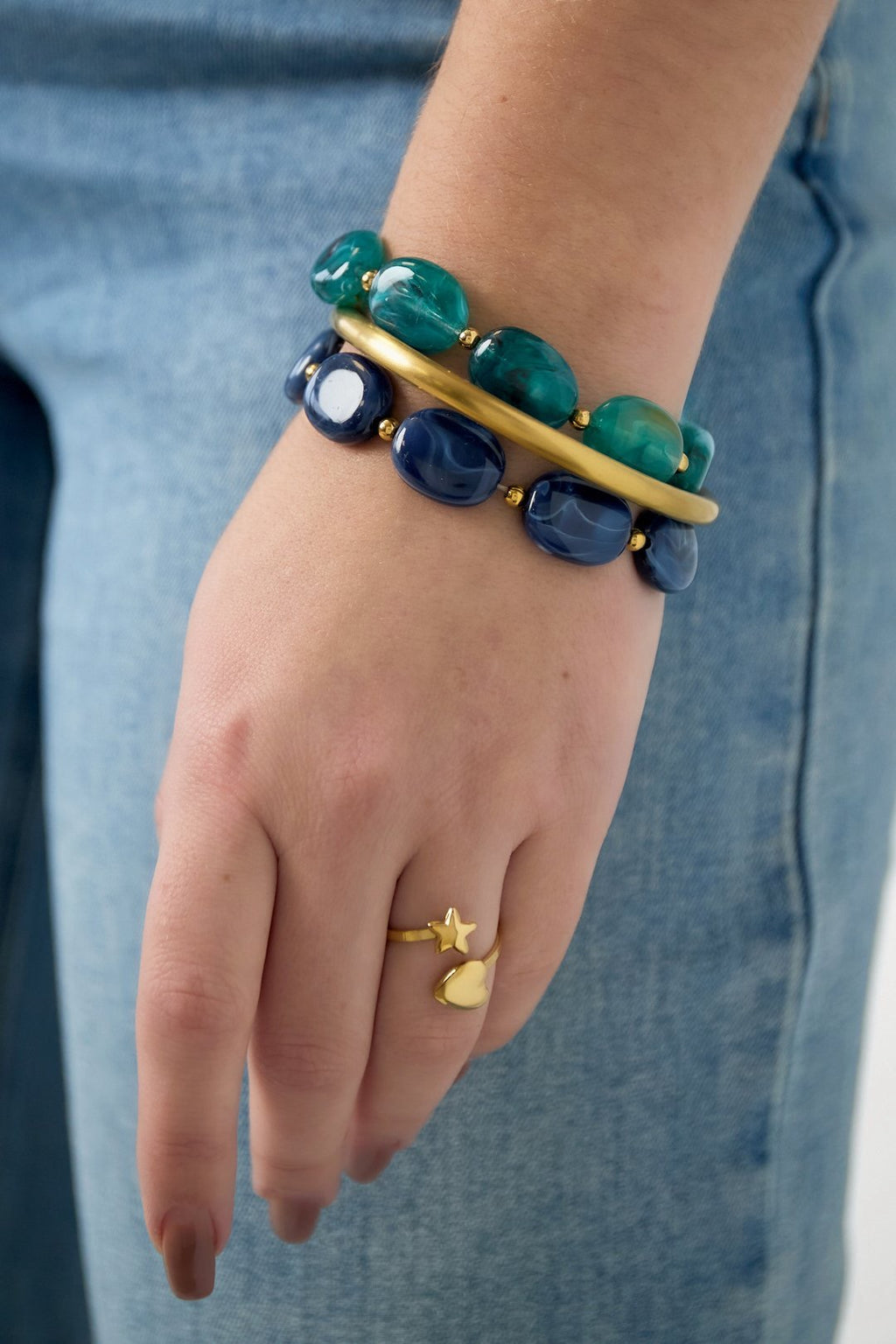 Marble Bead Bracelet