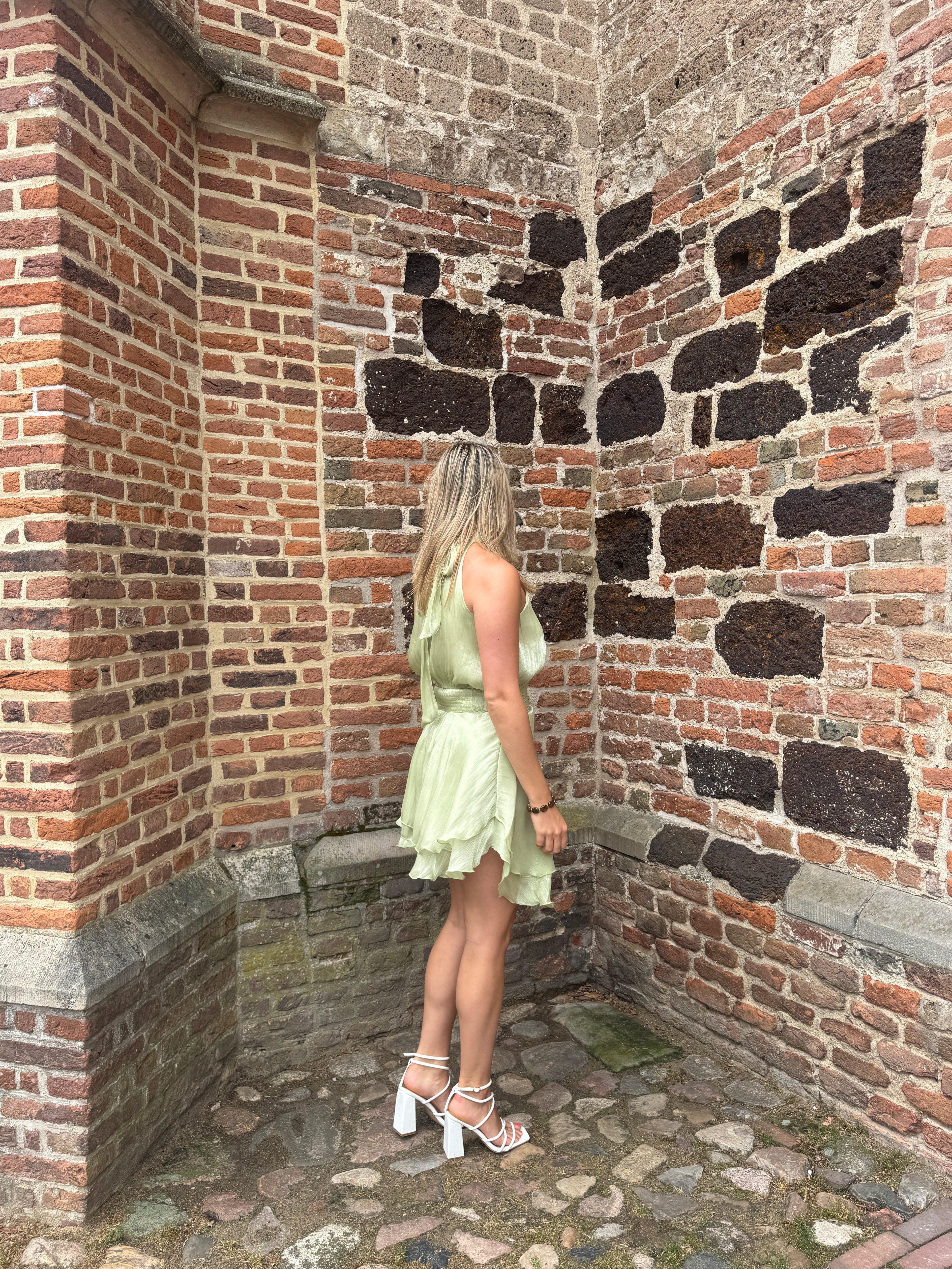 Elin Dress - soft green