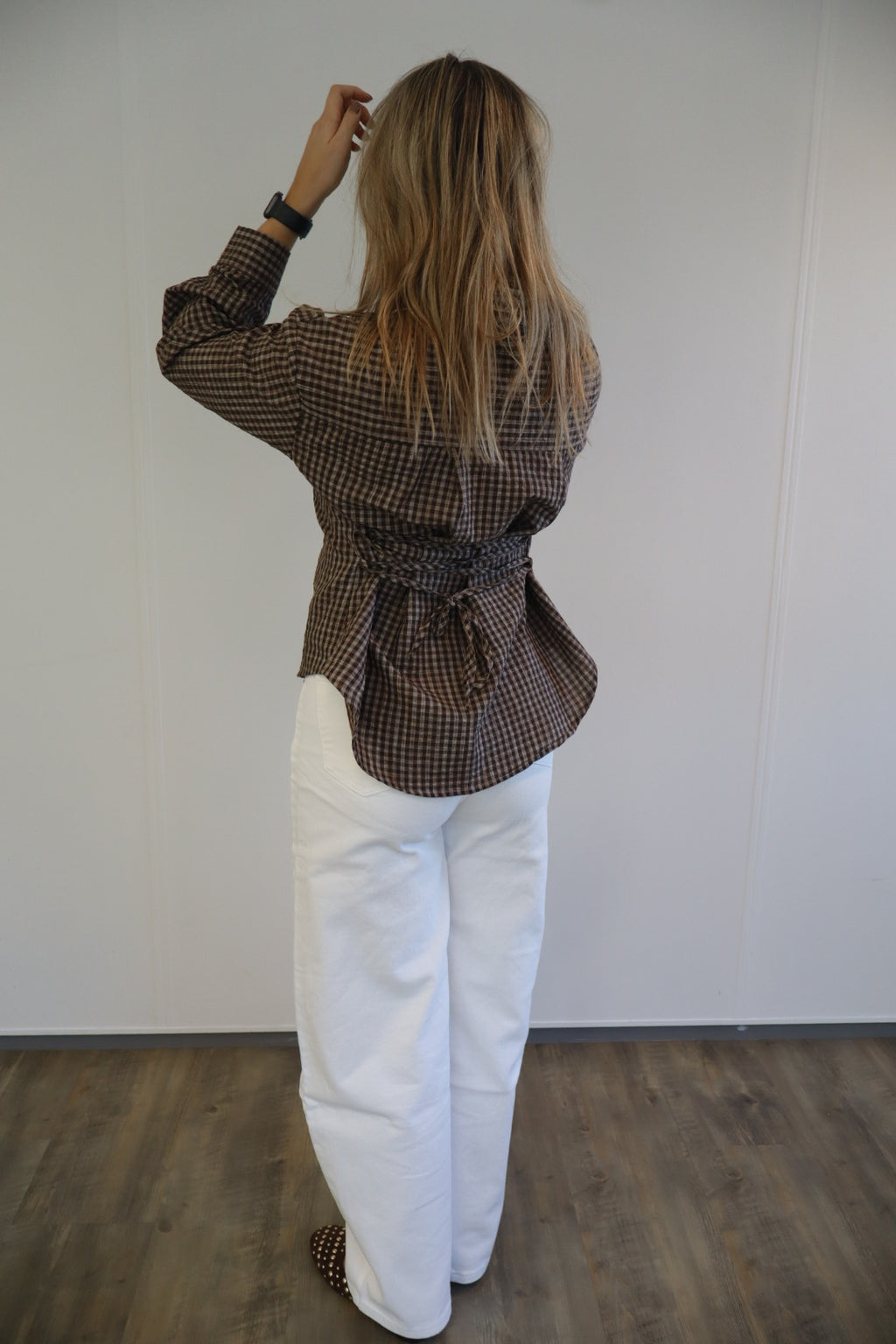 Mila blouse – Dark Brown