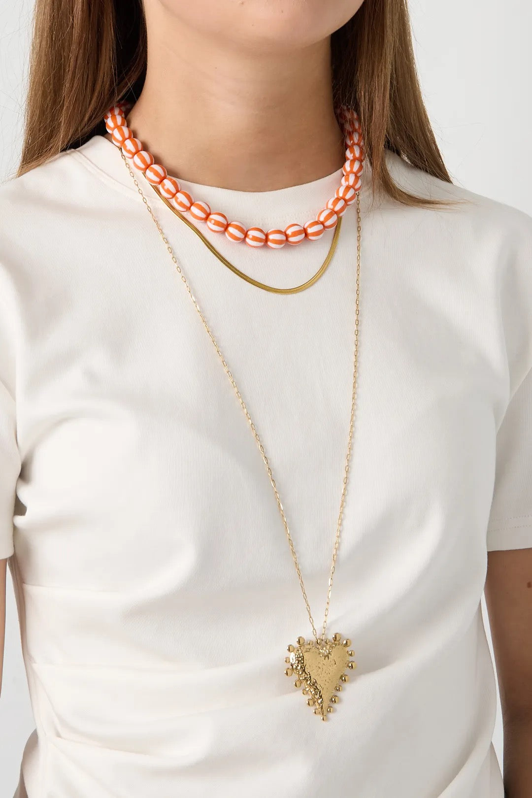 Ketting met statement hart