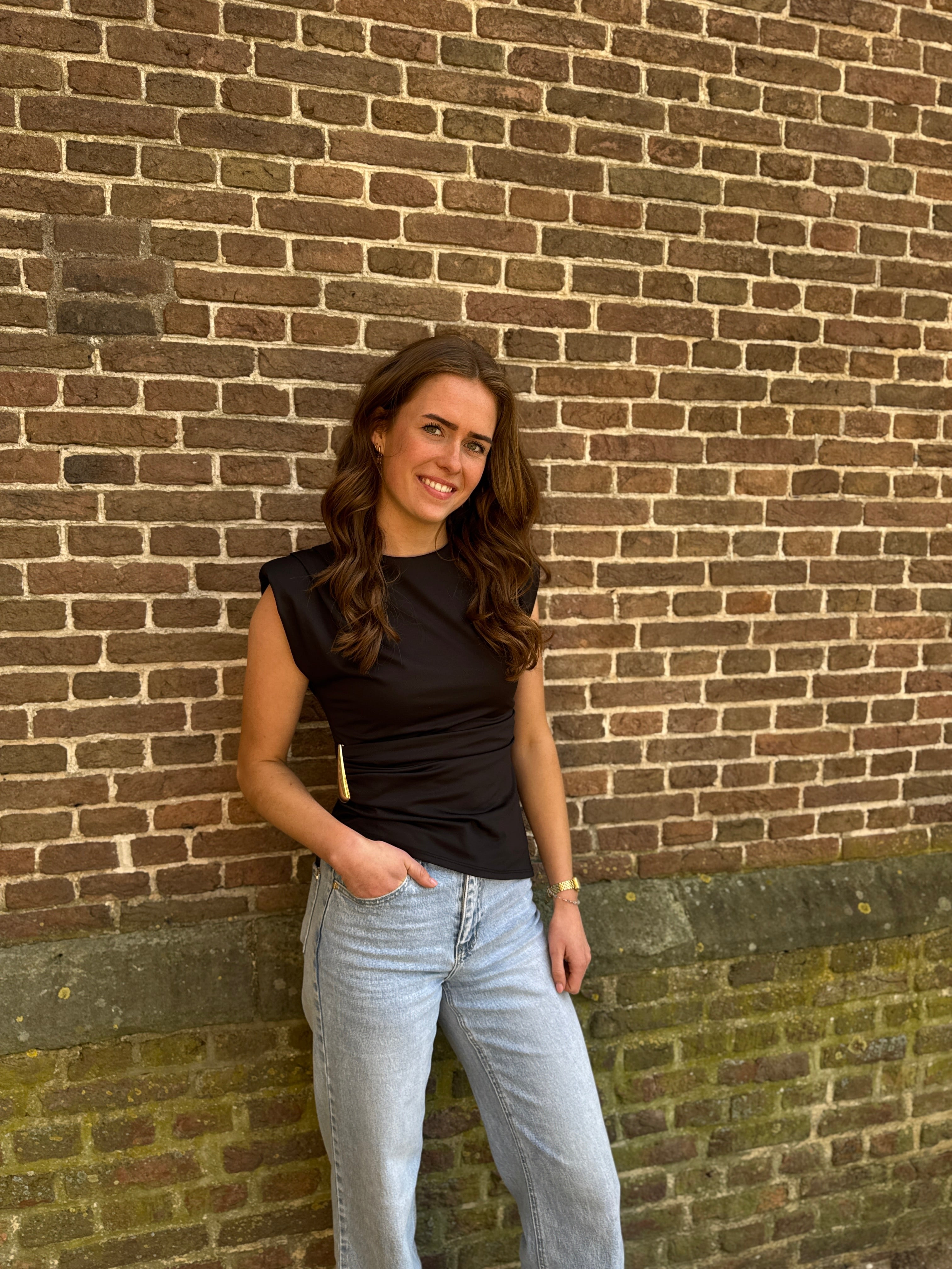 Marin Top met Gouden Detail