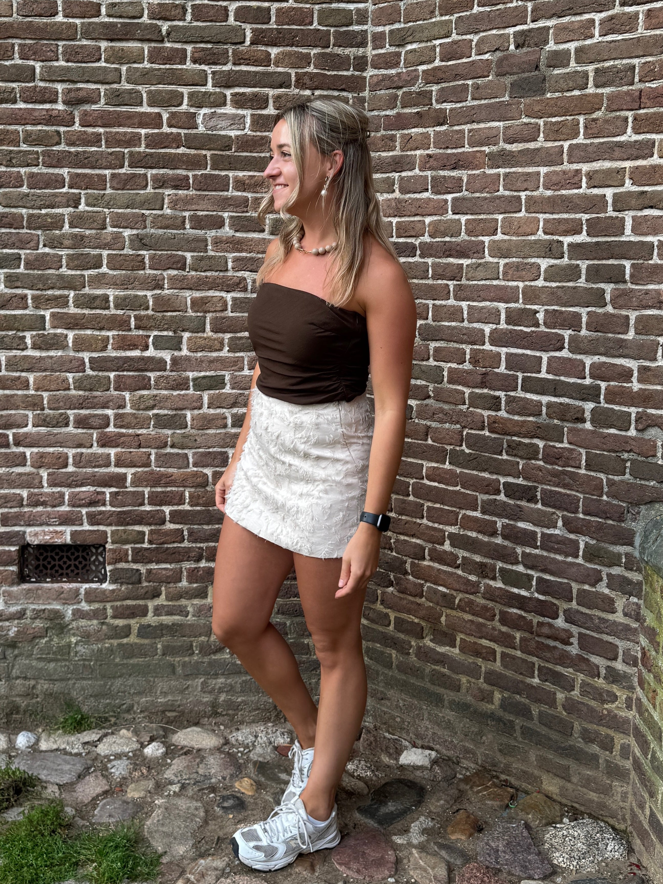 Ivory skort