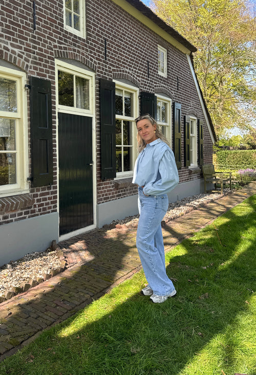 Alissa top - blauw