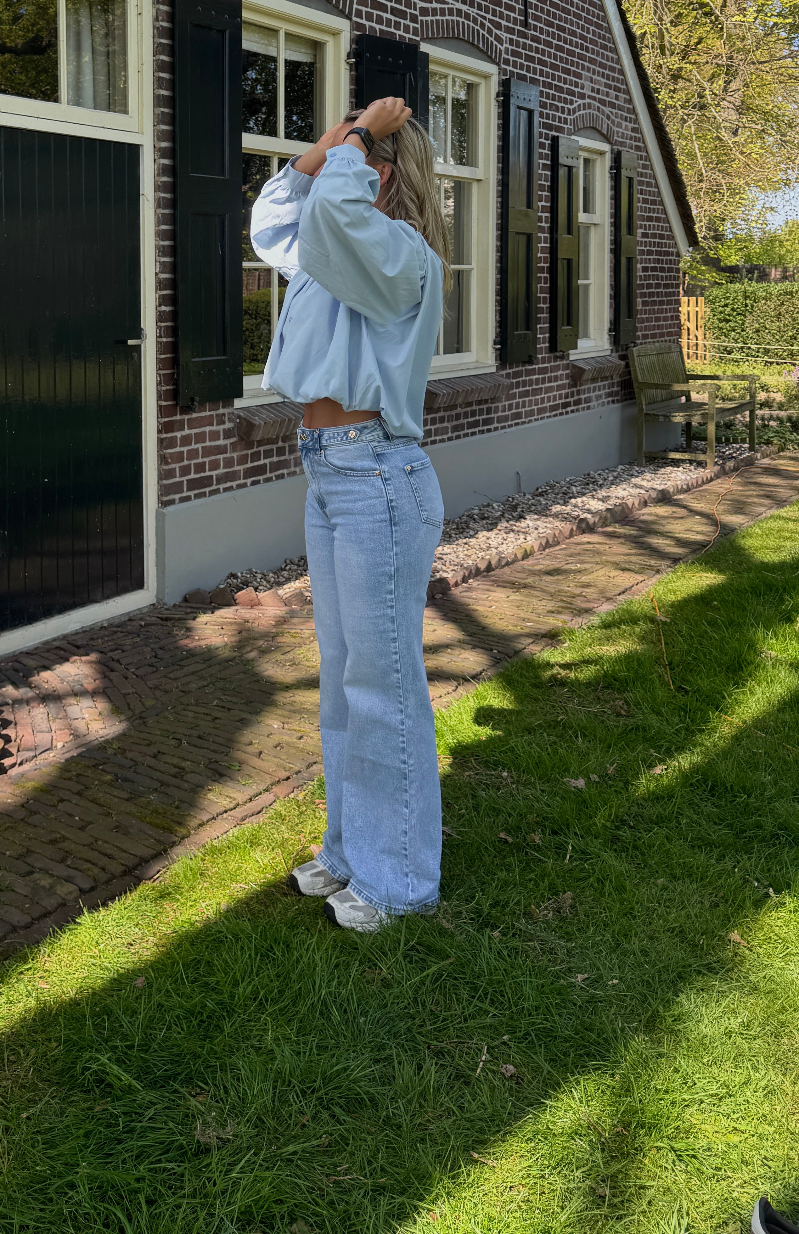 Alissa top - blauw