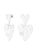 Extra Love Statement Oorbellen – Zilver
