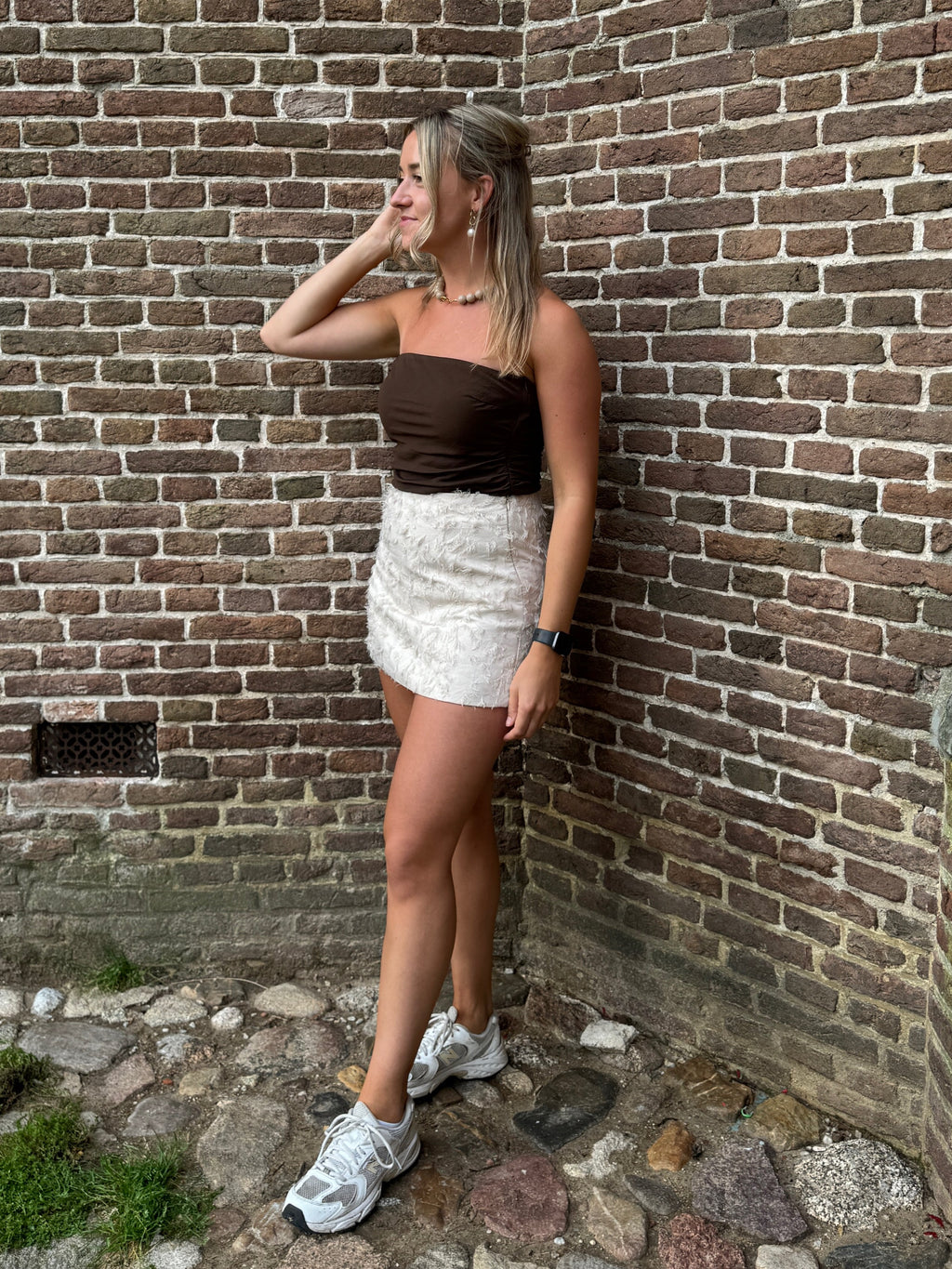 Ivory skort