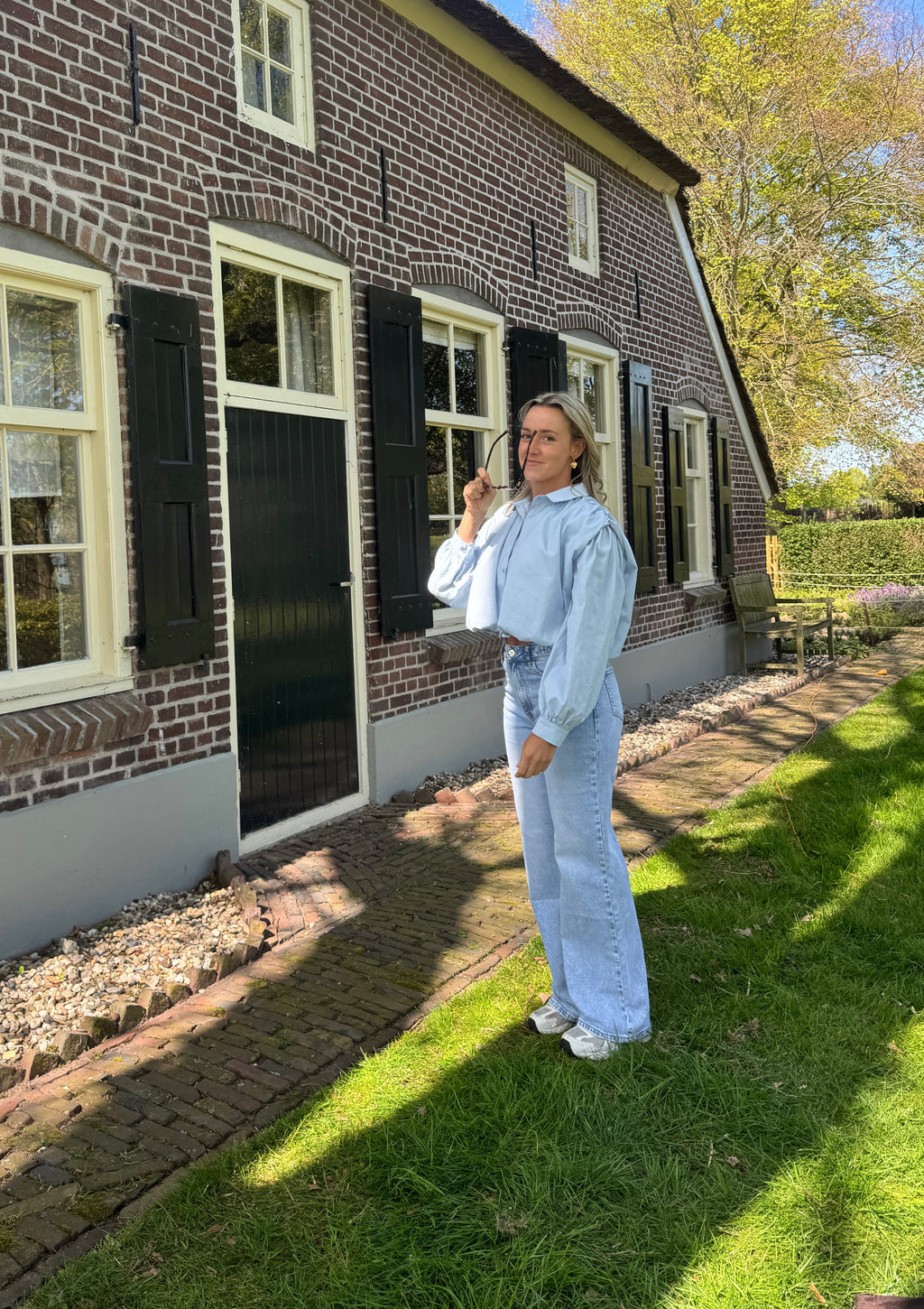 Alissa top - blauw