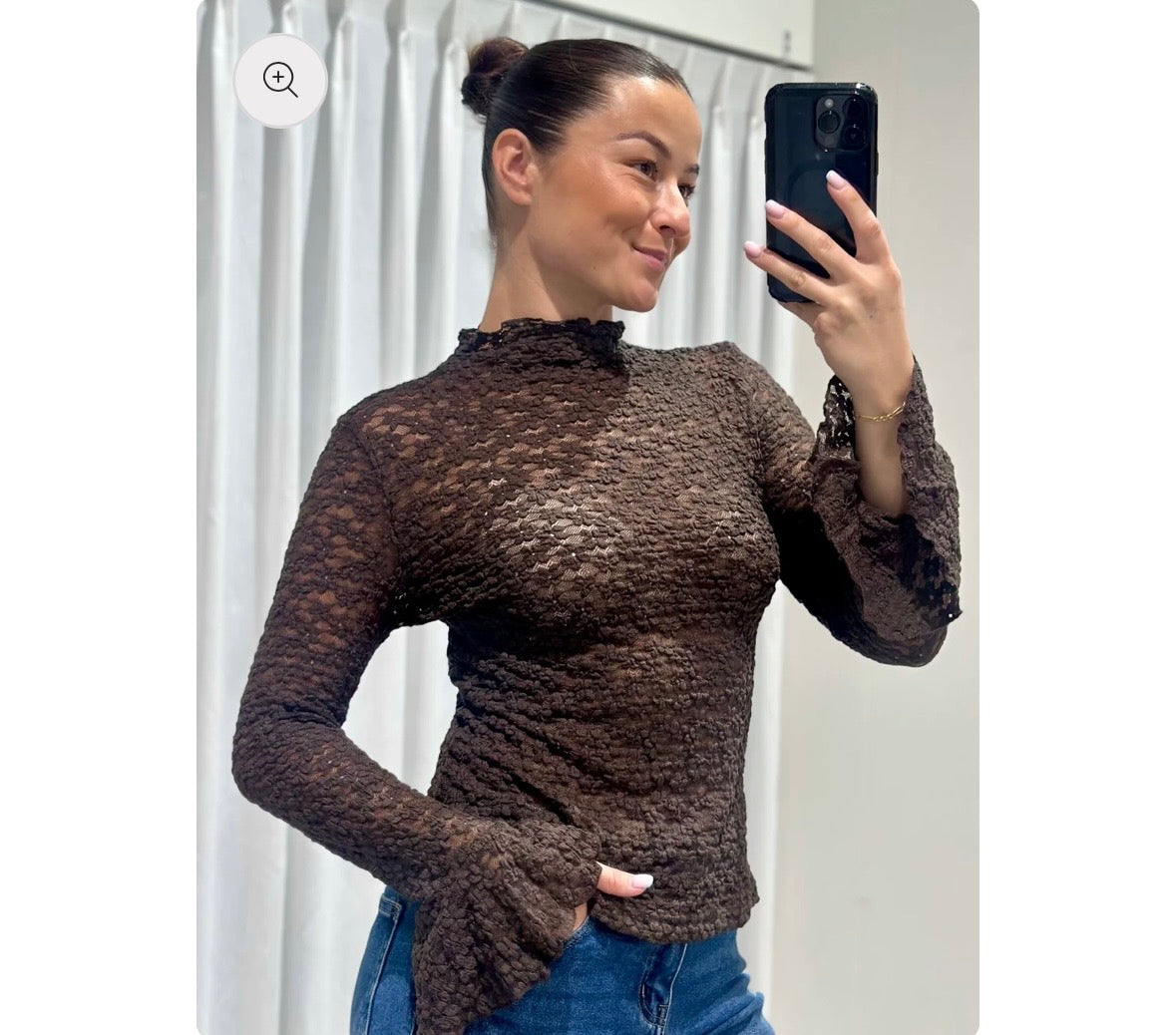 Lena lace top