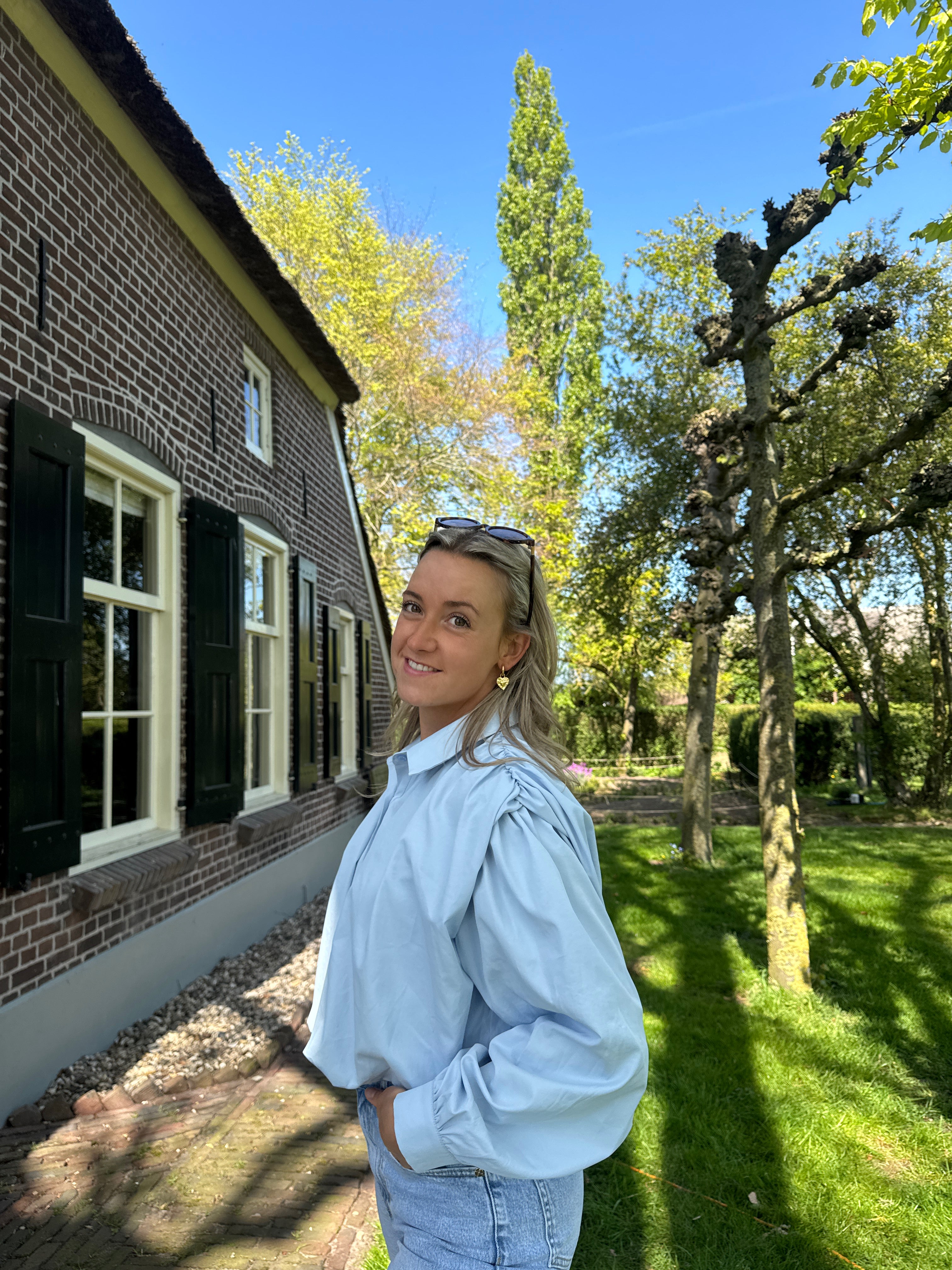 Alissa top - blauw