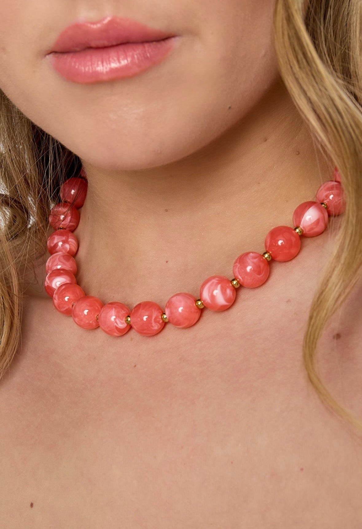 Statement Bead Necklace