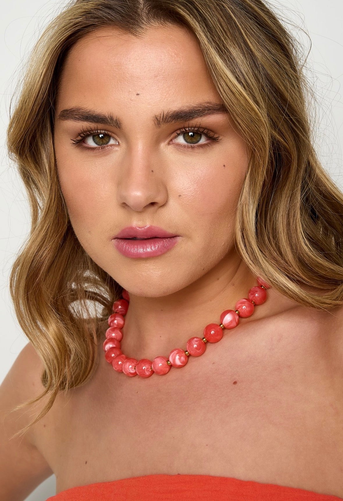 Statement Bead Necklace