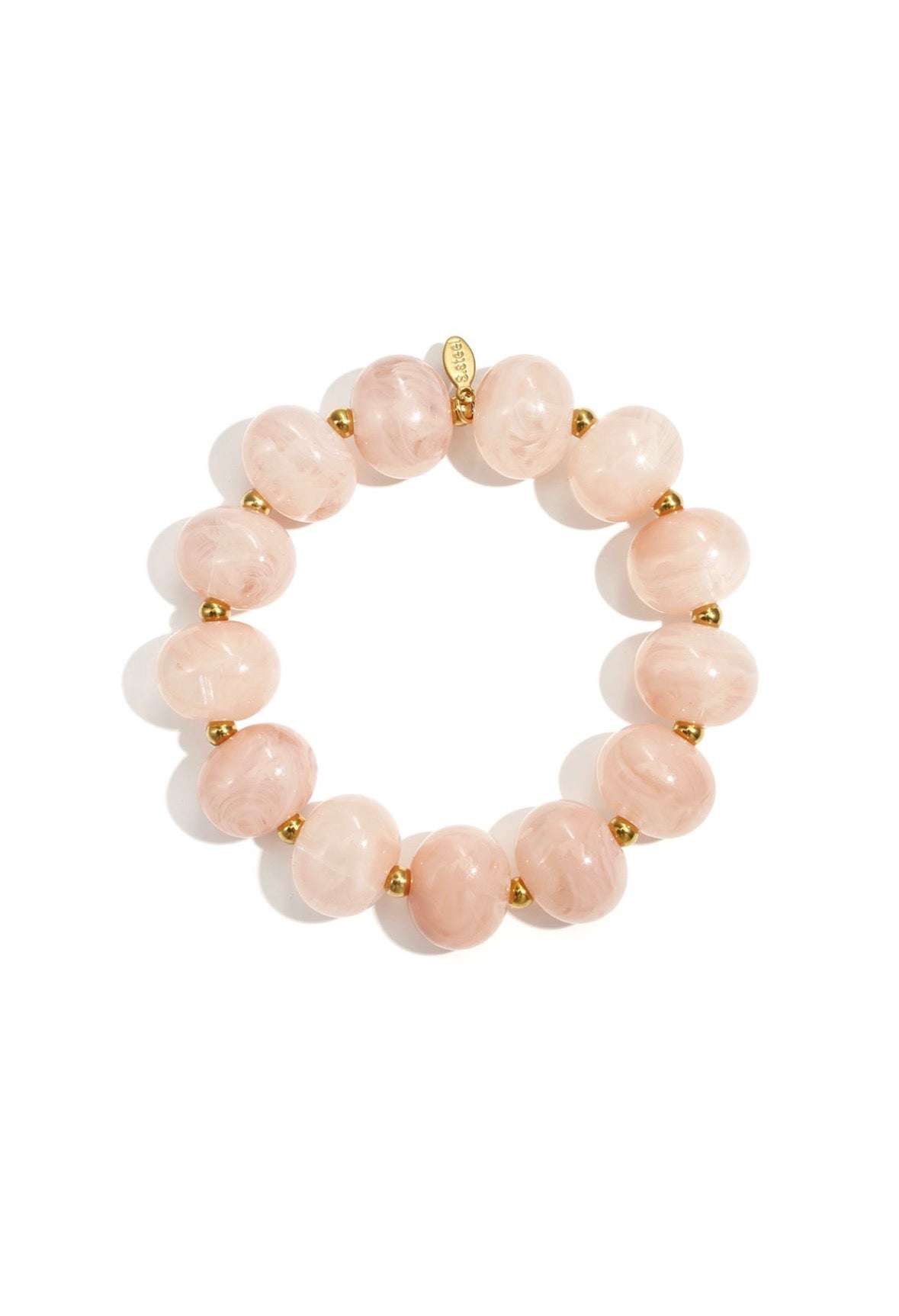 Blush Bead Bracelet