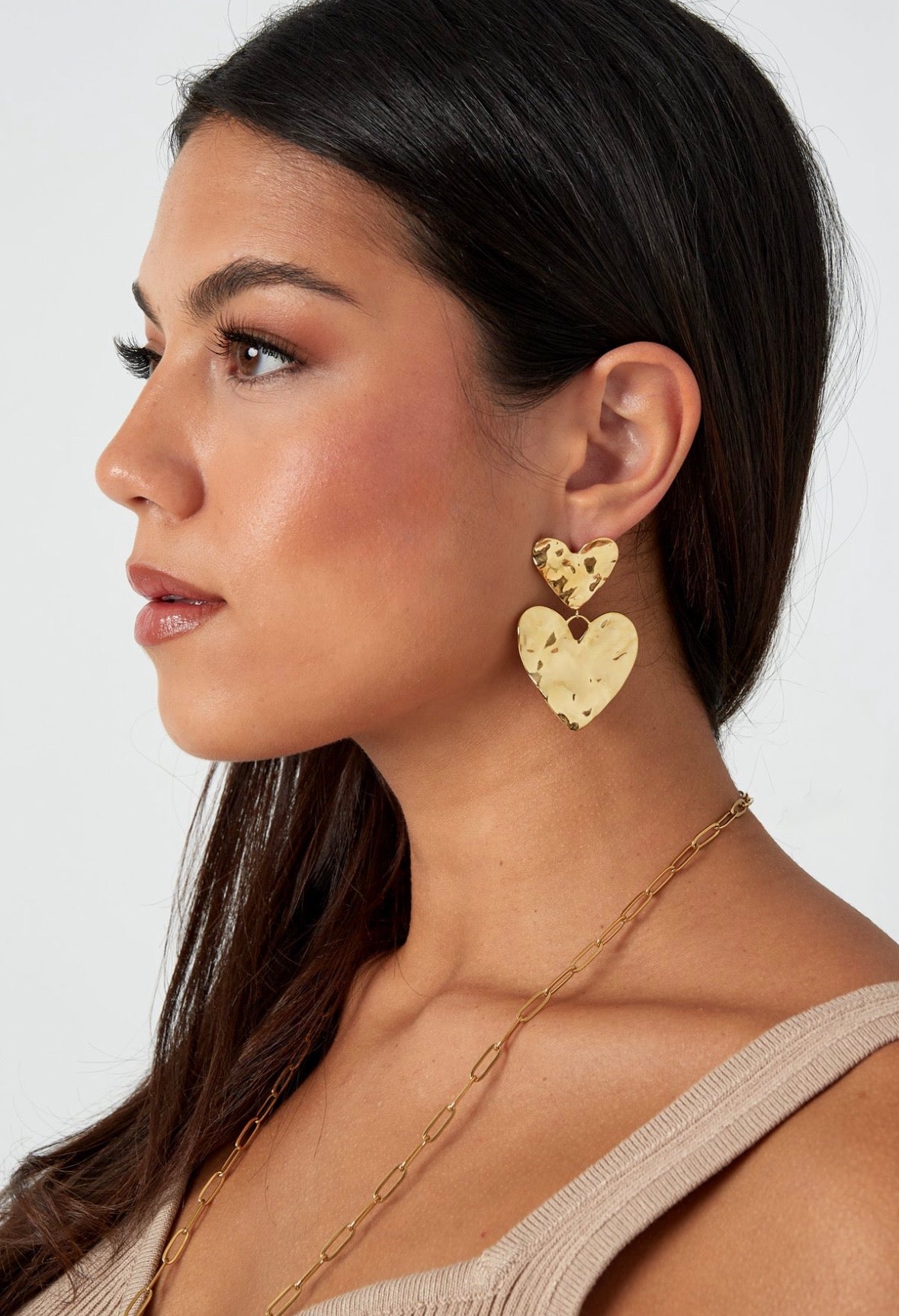 Extra Love Statement Oorbellen – Zilver