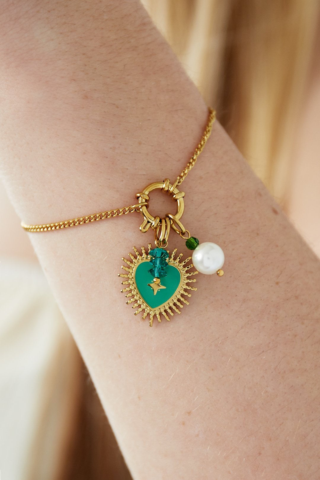 DIY Charm Bracelet – Groen