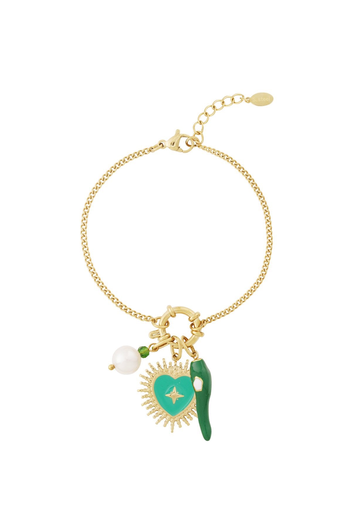 DIY Charm Bracelet – Groen